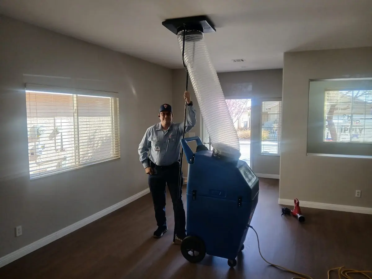 Professional Emergency HVAC Repair work inside a Hudsonville home